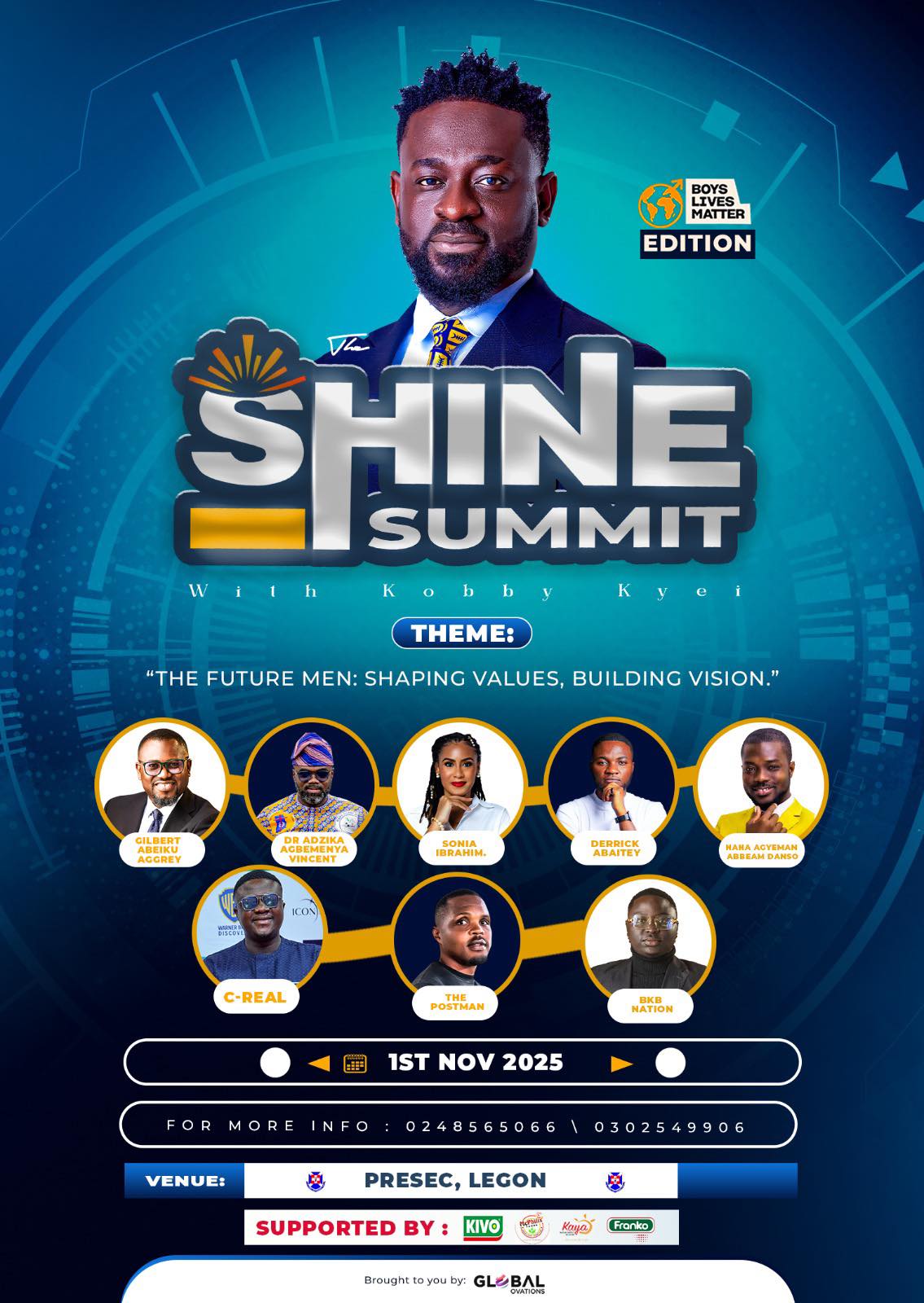 Kobby Kyei Returns with Shine Summit 2.0 — The Boys Lives Matter Edition Set for PRESEC, Legon Kobby Kyei Returns with Shine Summit 2.0 — The Boys Lives Matter Edition Set for PRESEC, Legon