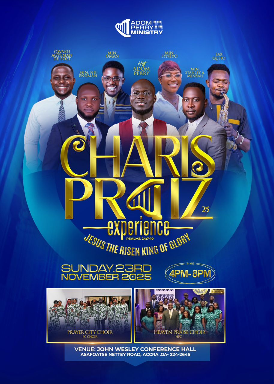 Charis Praiz Experience 2025 Promises a Spirit-Filled Evening of Praise and Encounter